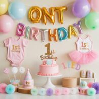1st birthday balloons