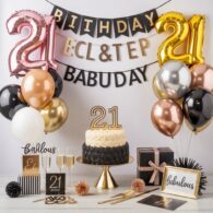 21st birthday balloon