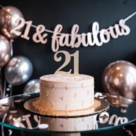21st birthday candle