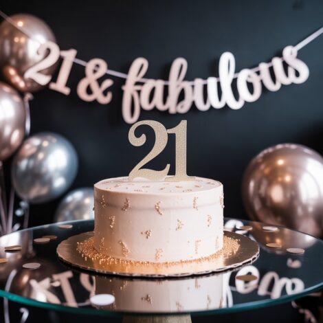 21st birthday candle