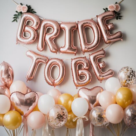 Bride to be balloon bundle