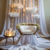 Baptism Blessing Backdrop