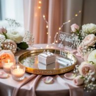 Ring Ceremony Table Styling